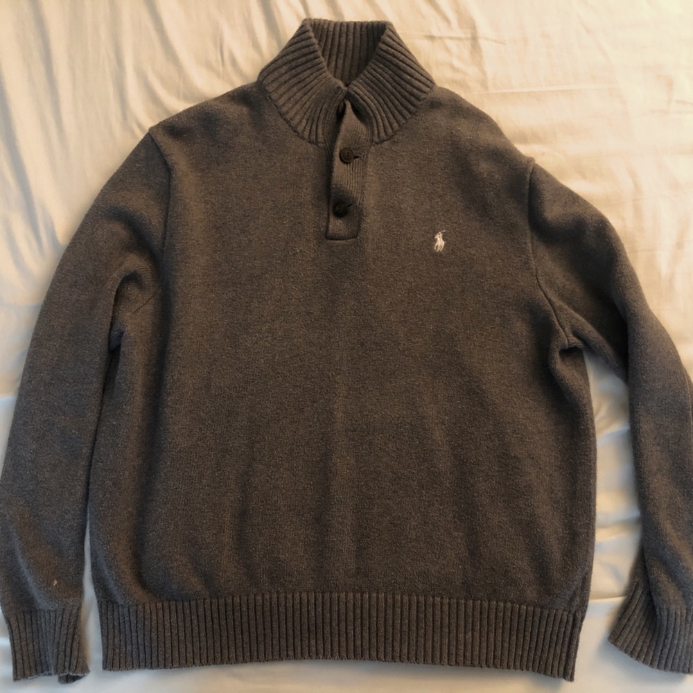 Polo Ralph Lauren Hanley 1/4 Button Sweater